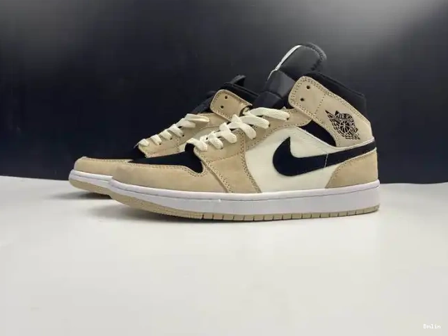 BQ6472 Mid Orange' Jordan Air 1 -800 'Barely 0509